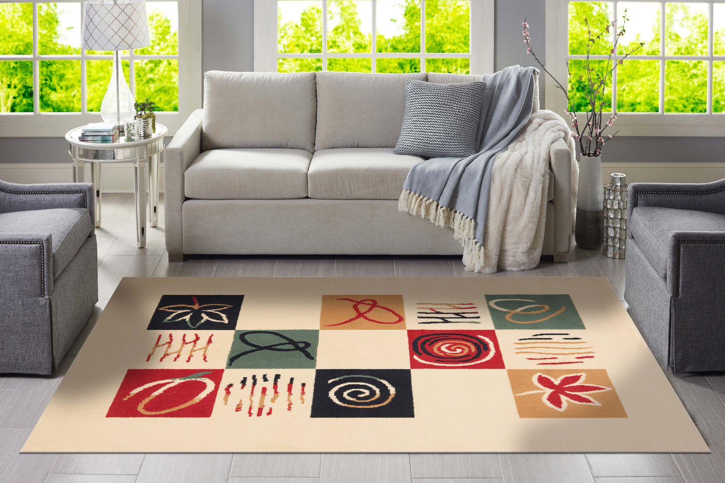 Poppy Beige Rug