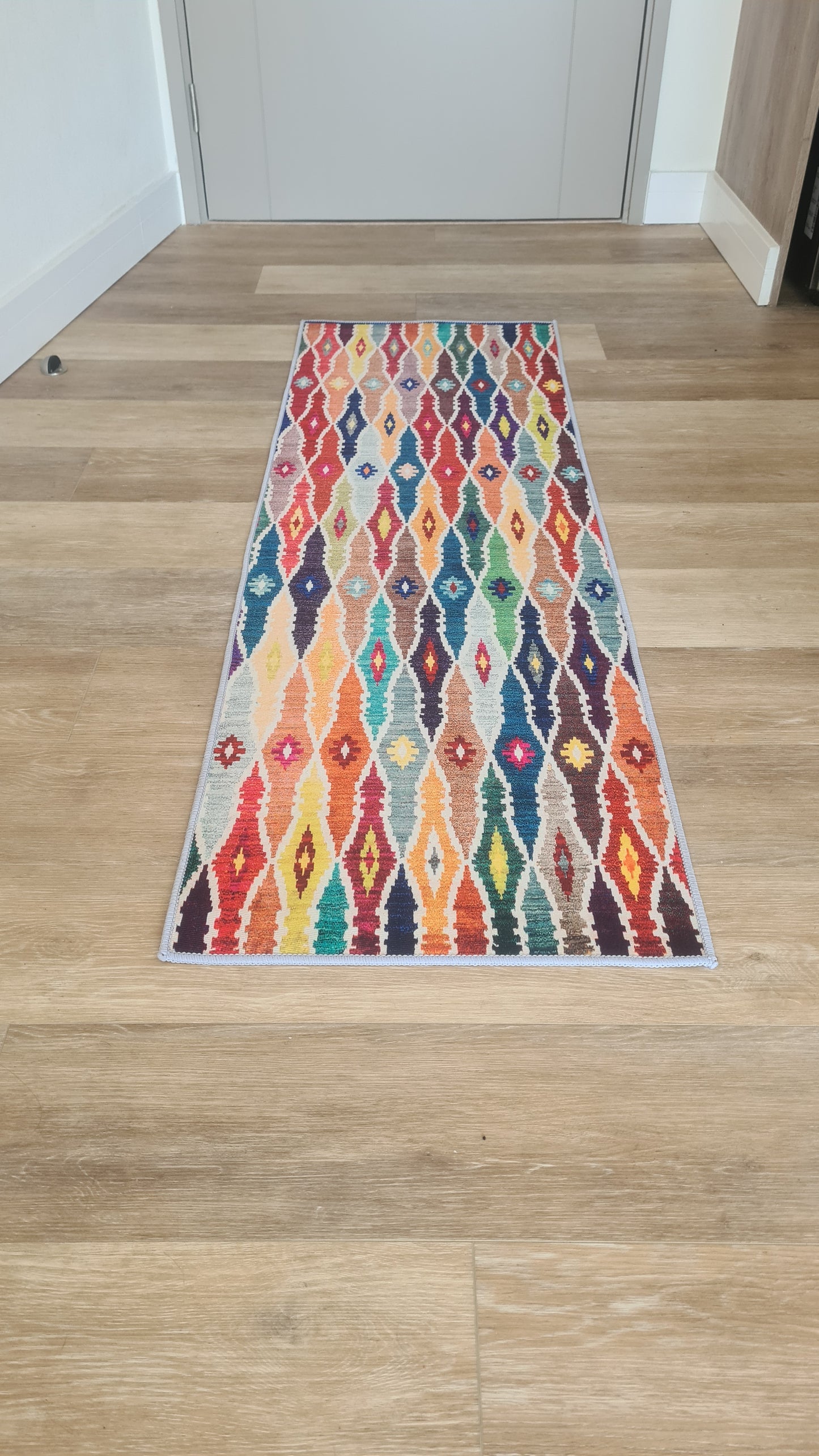 Multicolored Hallway