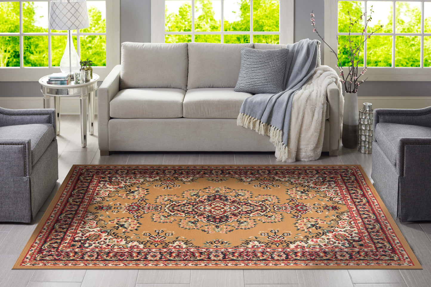 Alfombra Orquidea Amarilla