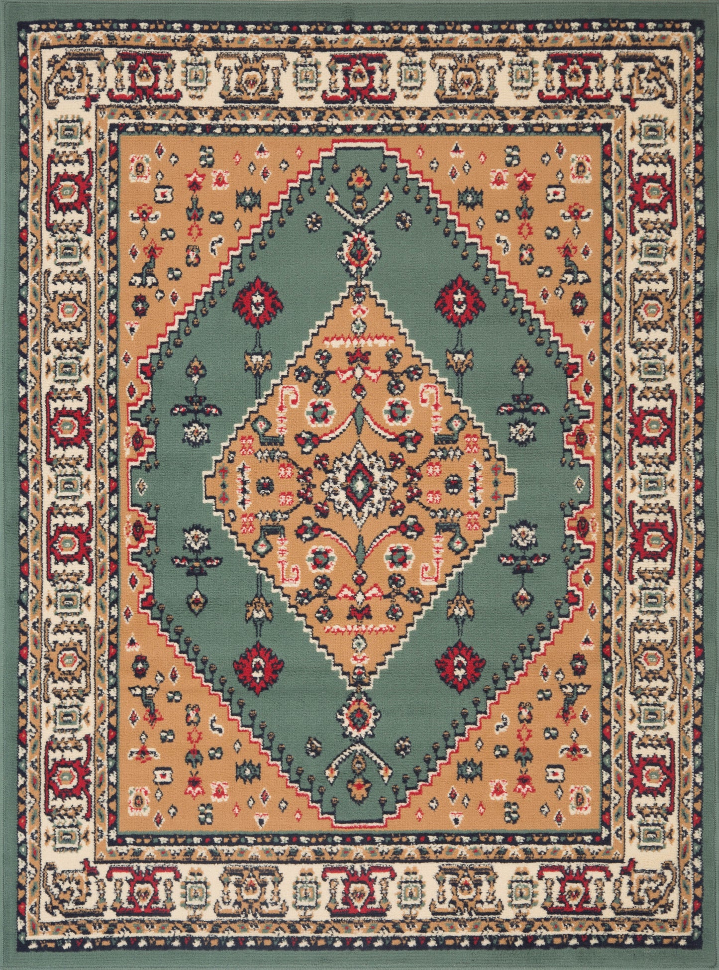 Green Azalea Rug