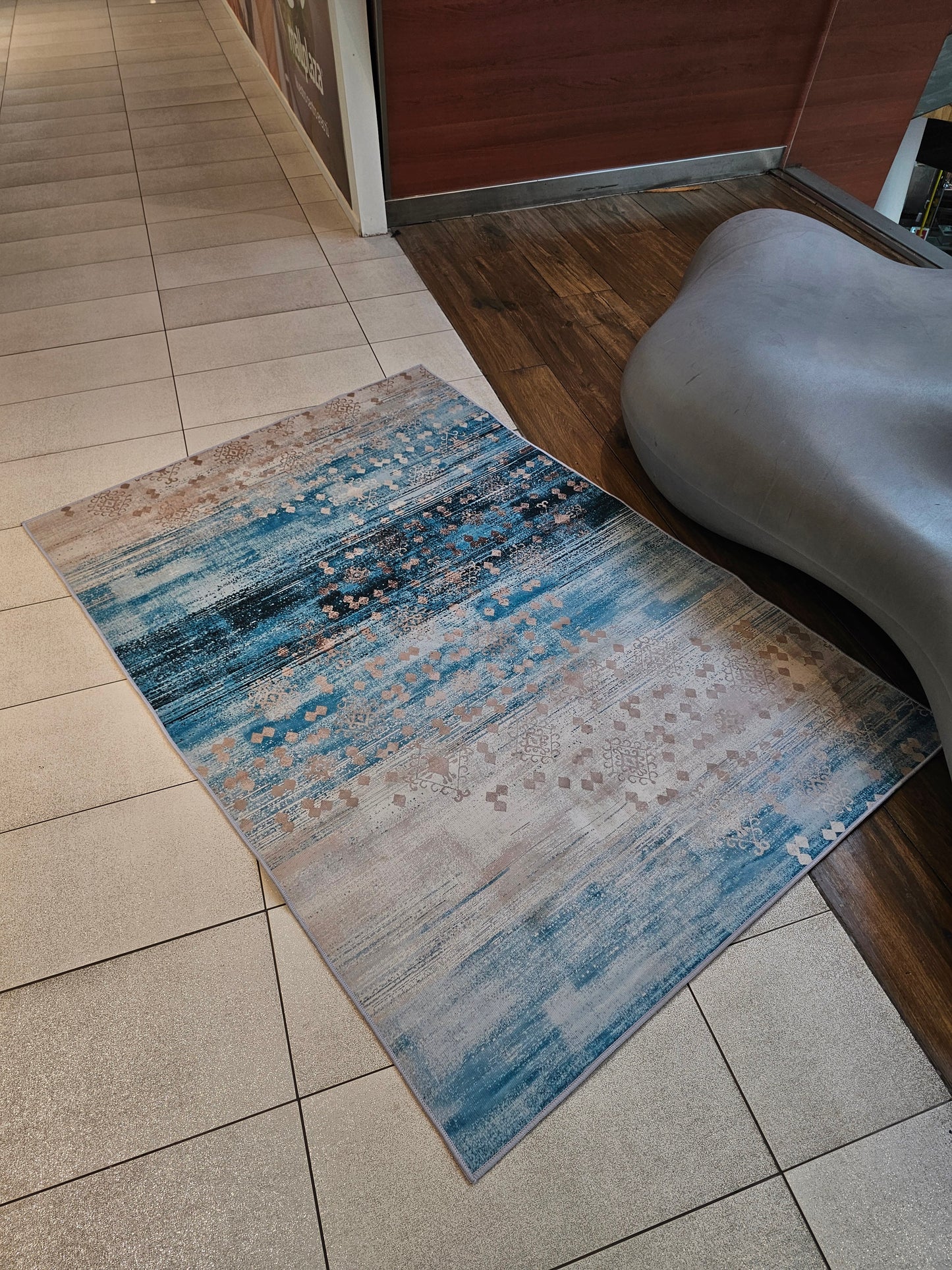 Alfombra Abstract Blue