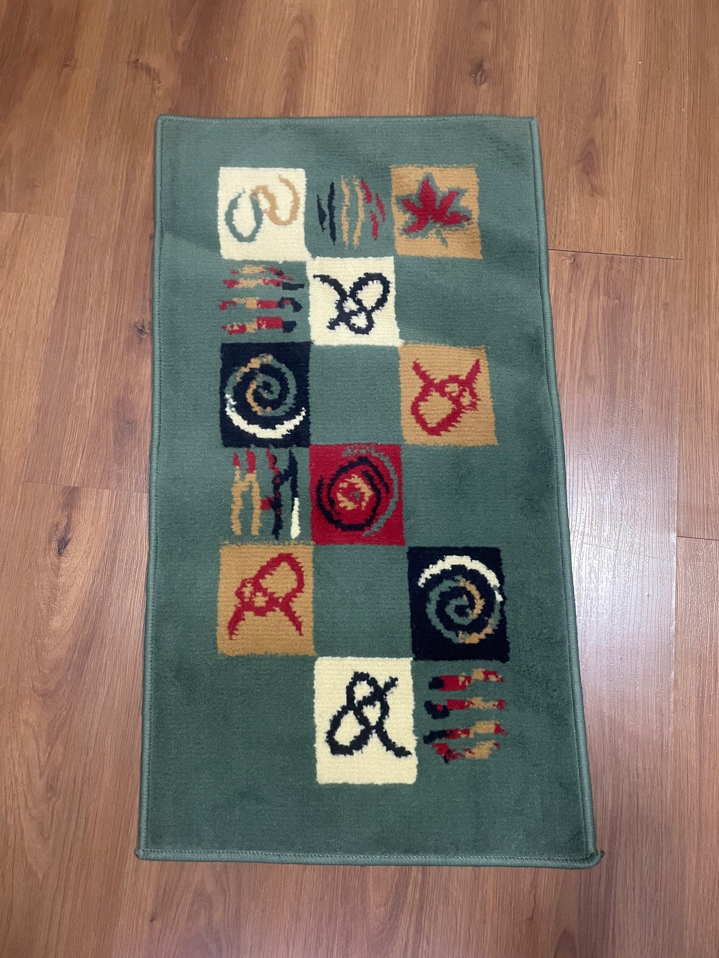 Poppy Green Bedspread