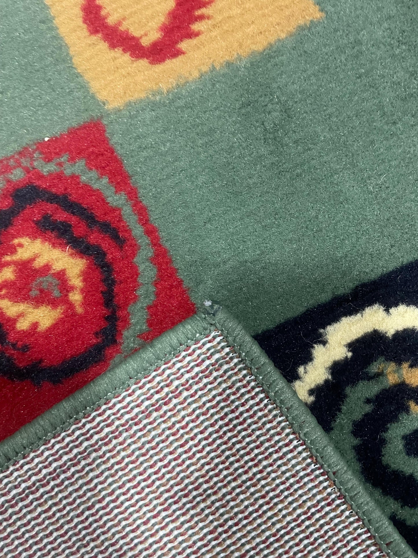 Poppy Green Bedspread
