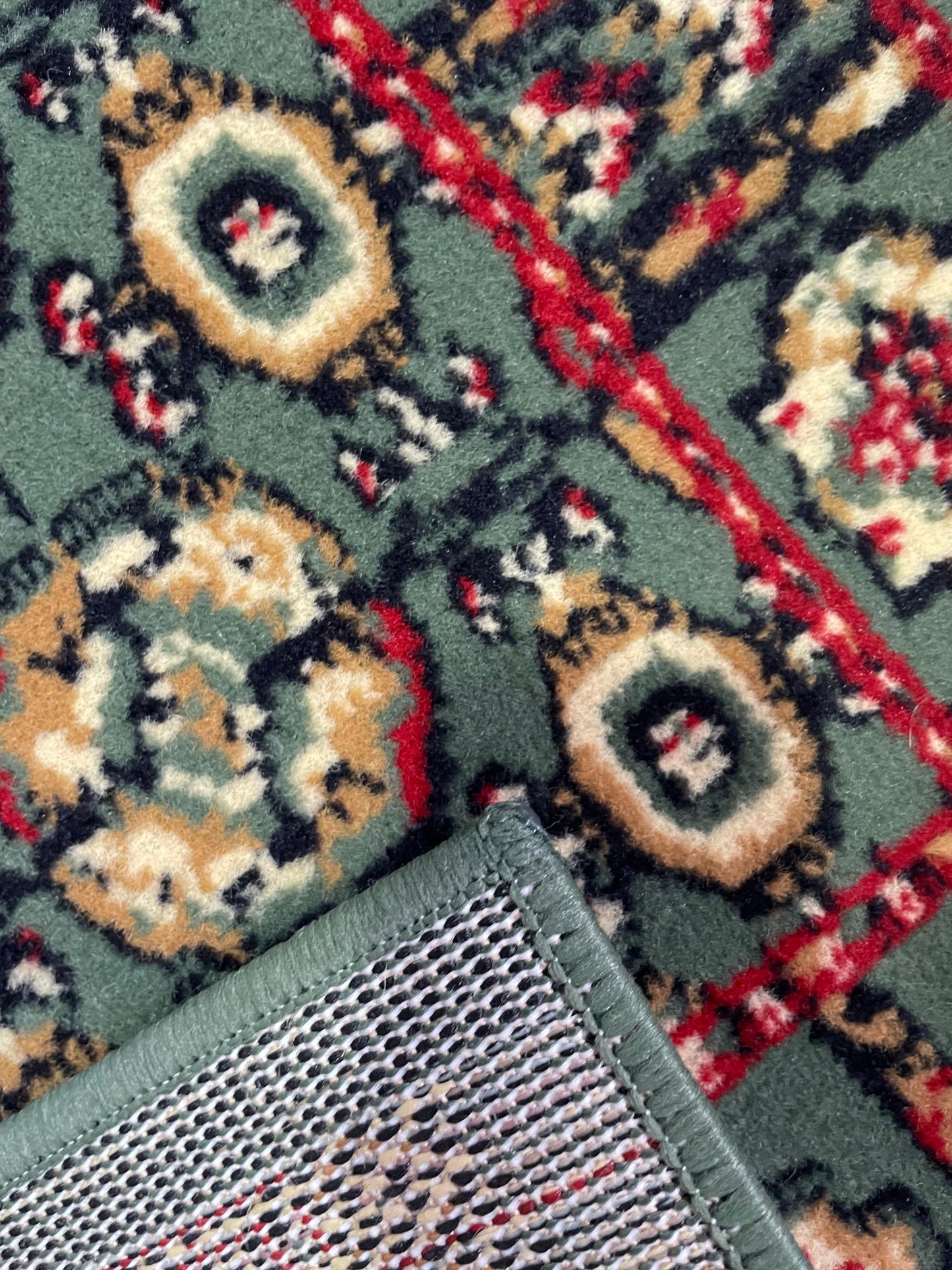 Bajada de cama Dalia Verde