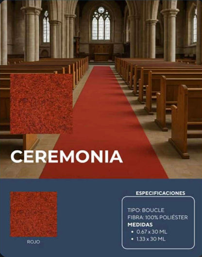 Pasillo Ceremonia 133cm Ancho