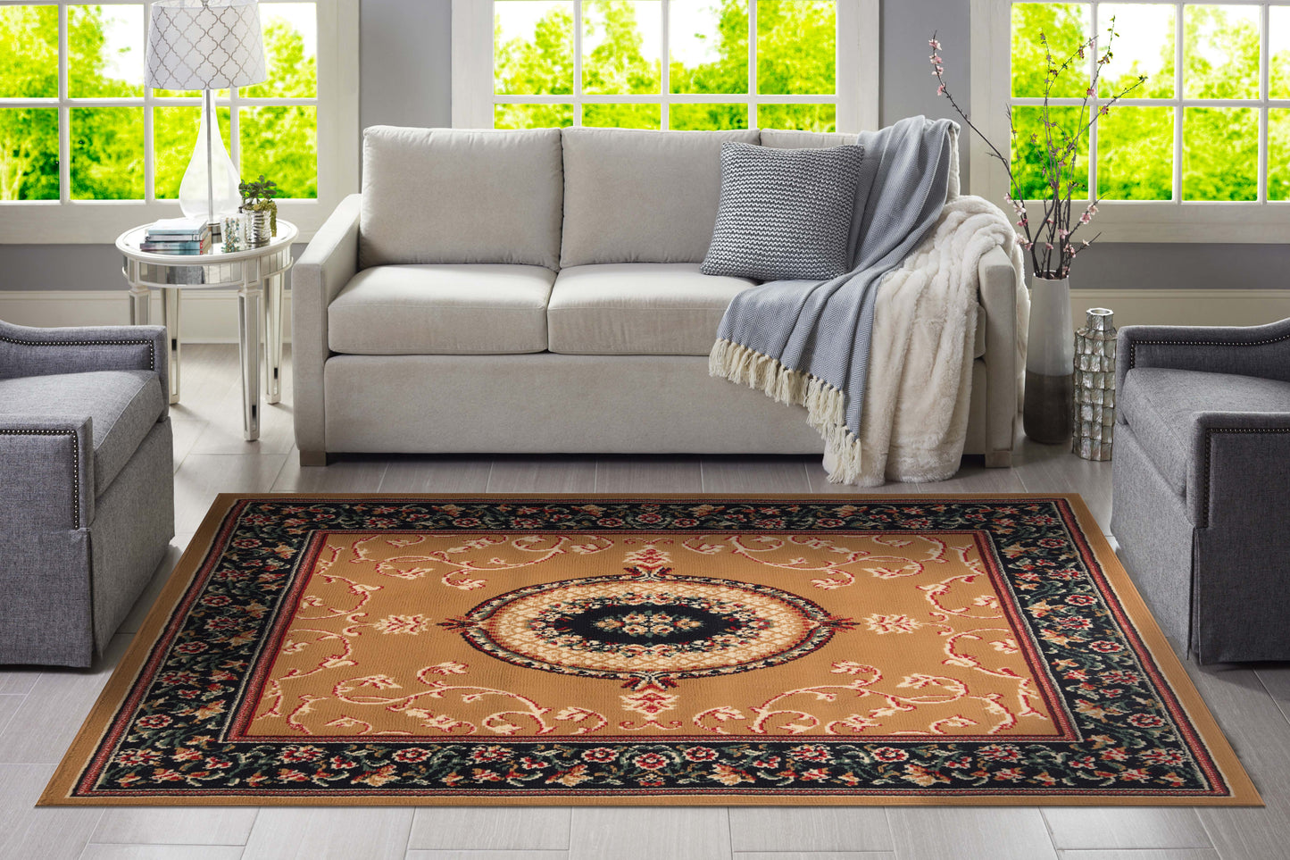 Camellia Beige Rug