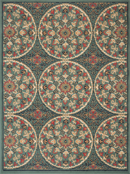 Jasmine Green Rug