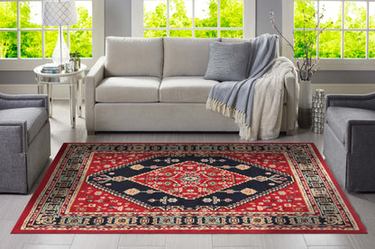 Black Azalea Rug