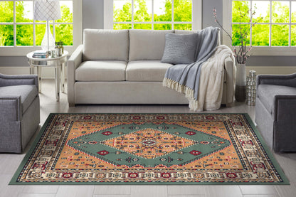 Green Azalea Rug