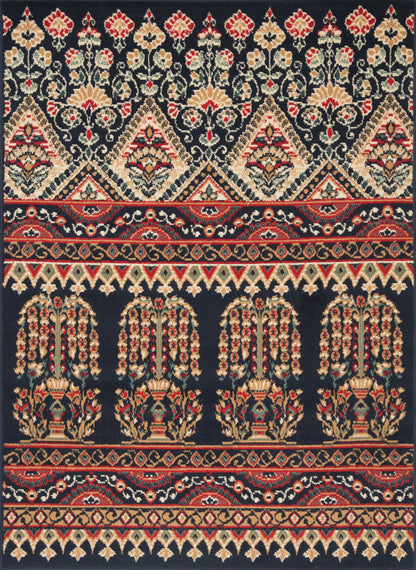 Black Margarita Rug