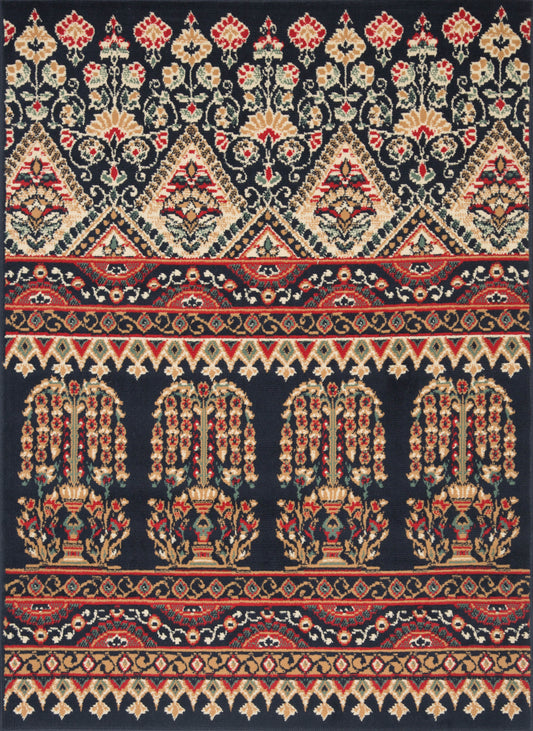 Alfombra Margarita Negro
