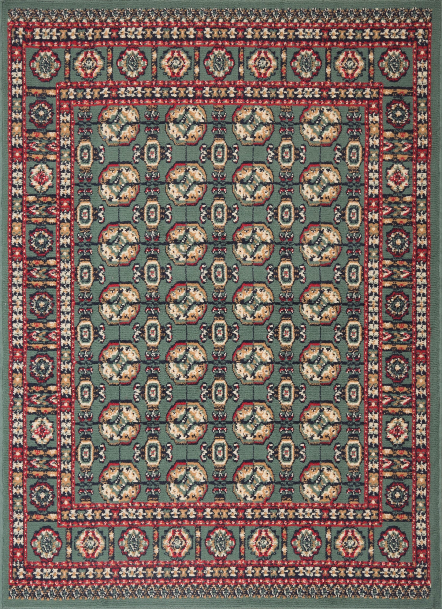 Green Dahlia Rug