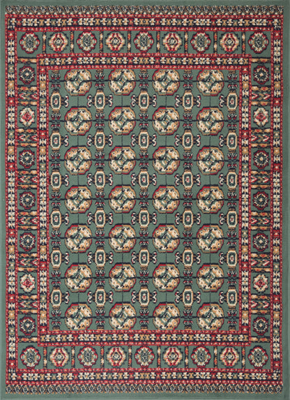 Green Dahlia Rug