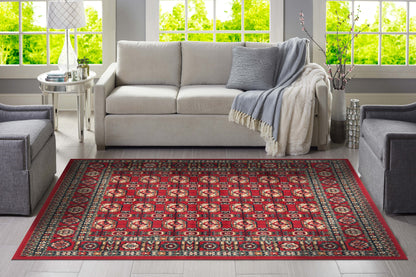 Dahlia Red Rug
