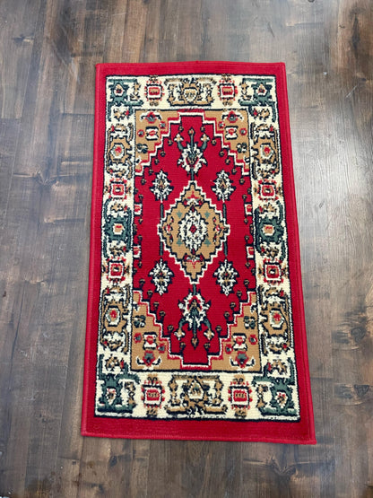 Bajada de cama Azalea Rojo