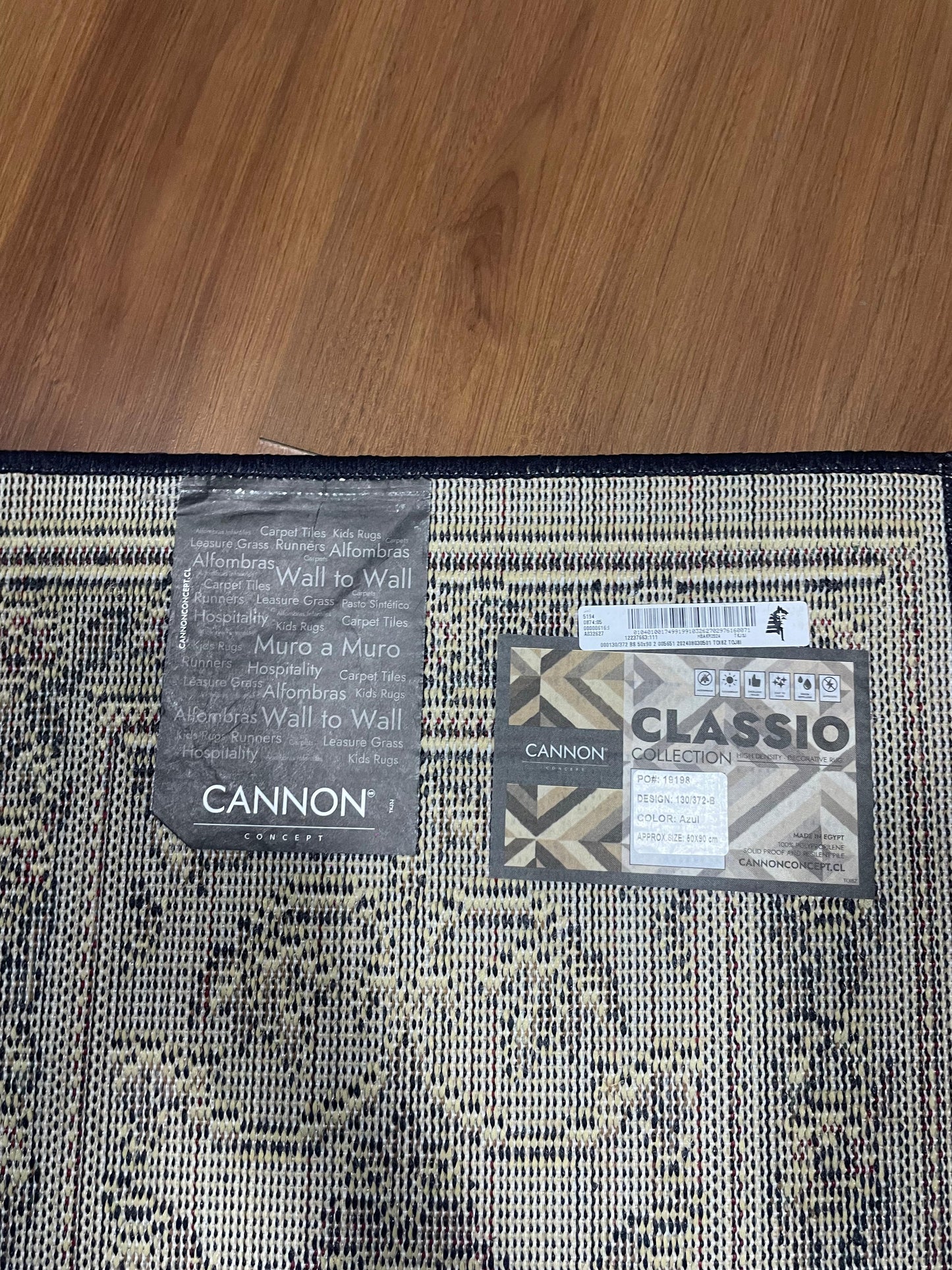 Bajada de cama Camelia Negro