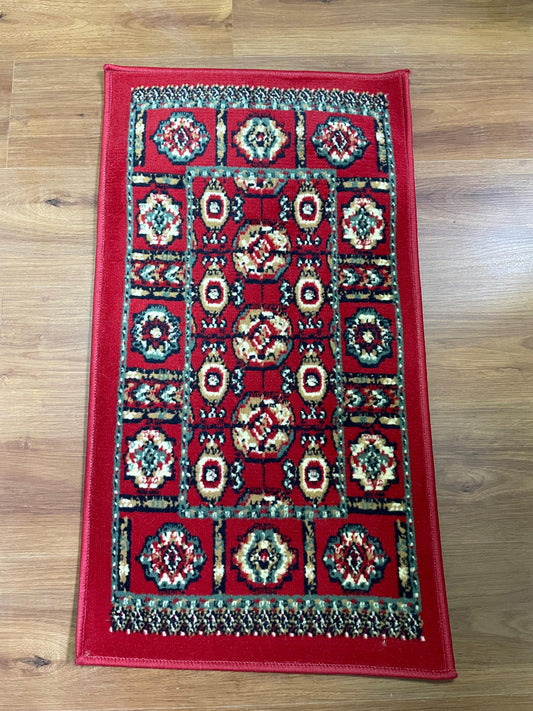 Bajada de cama Dalia Rojo