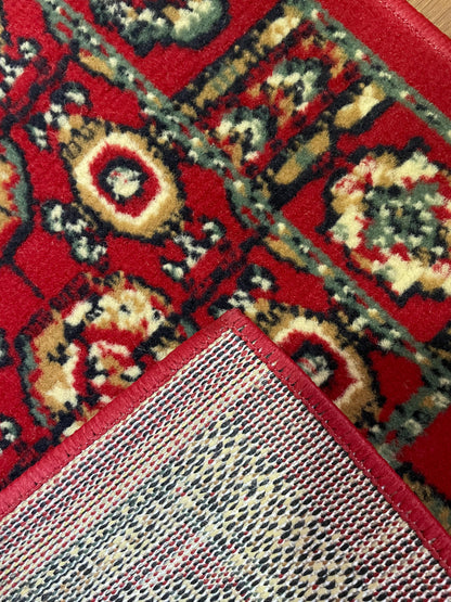 Bajada de cama Dalia Rojo