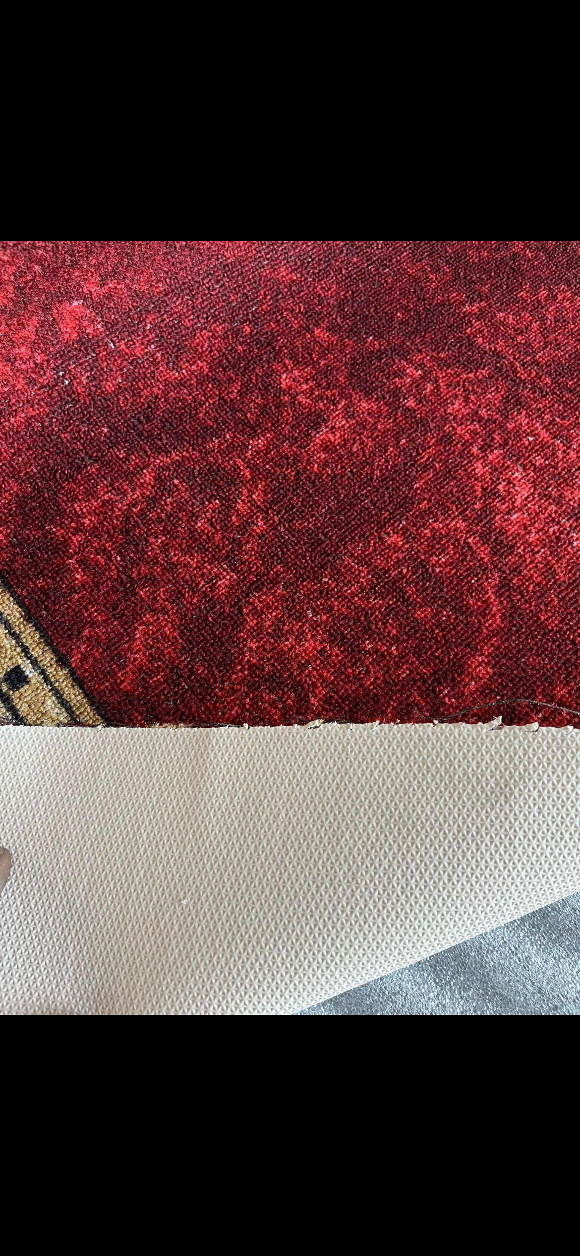 Pasillo Madras Rojo 133cm Ancho