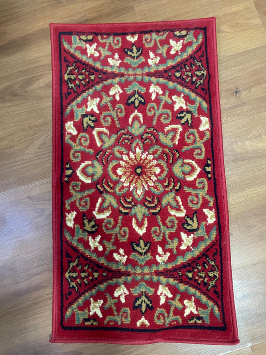 Bajada de cama Jazmin Rojo