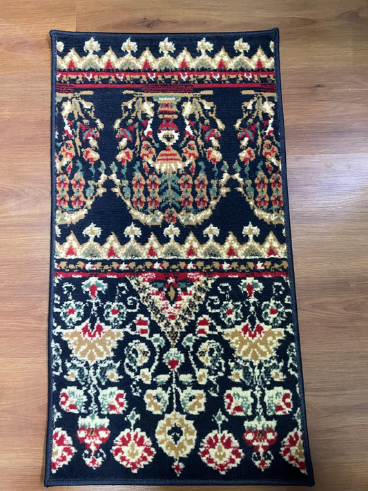 Bajada de cama Margarita Negro