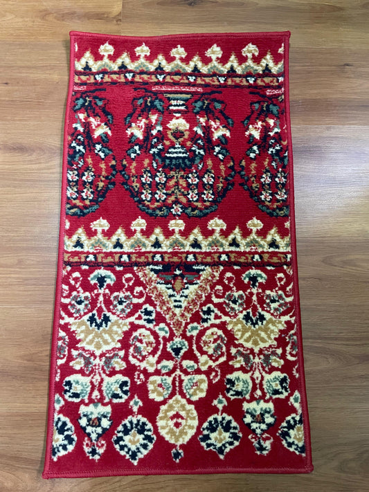 Bajada de cama Margarita Rojo