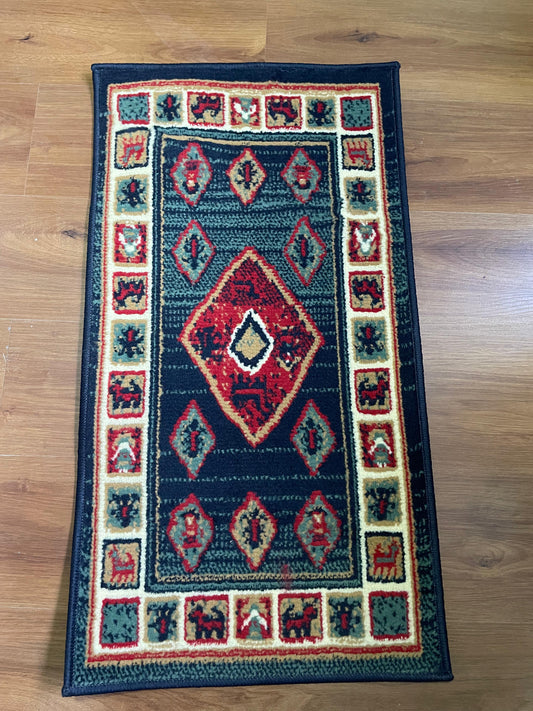 Bajada de cama Zinnia Verde Oscuro